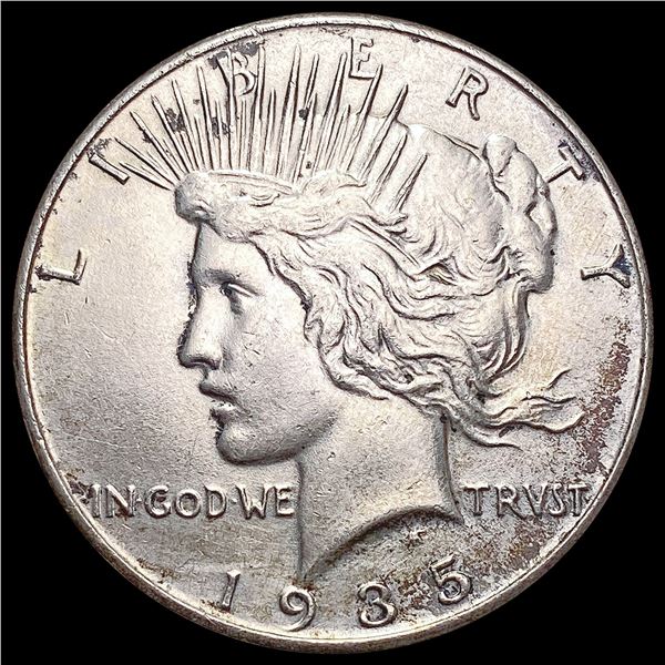 1935 Silver Peace Dollar CHOICE AU