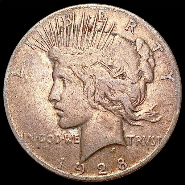 1928 Silver Peace Dollar NICELY CIRCULATED