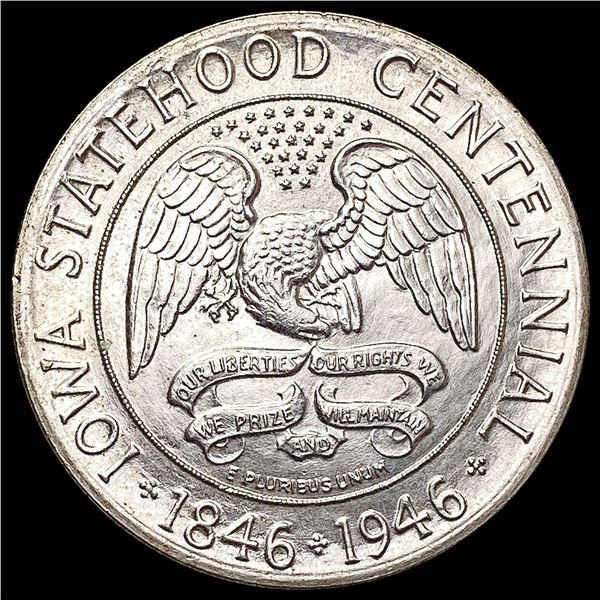 1946 Iowa Half Dollar UNCIRCULATED