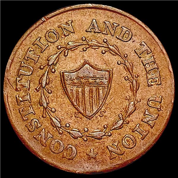 1863 Civil War Token LIGHTLY CIRCULATED