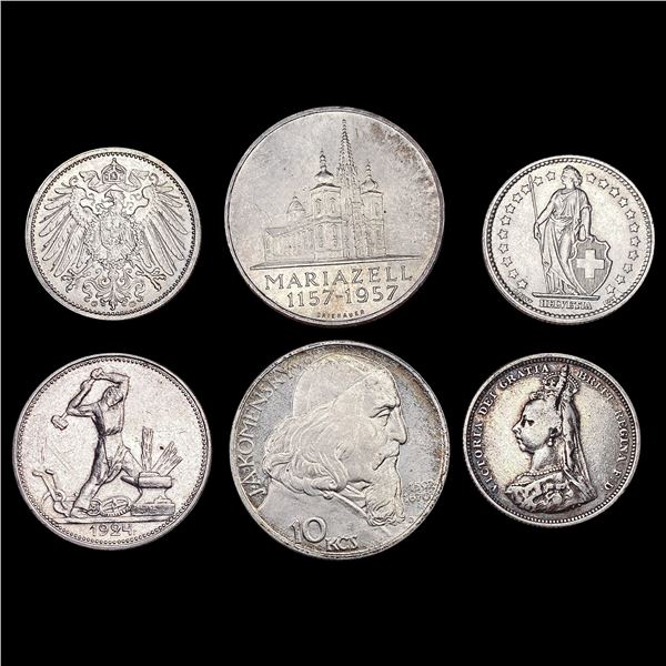 1887-1994 Foreign Silver Lot HIGH GRADE