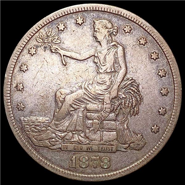 1878-S Silver Trade Dollar LIGHTLY CIRCULATED