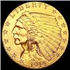 Image 1 : 1914 $2.50 Gold Quarter Eagle CLOSELY UNCIRCULATED