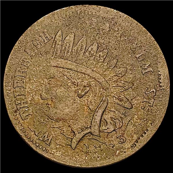 1863 Civil War Token NICELY CIRCULATED
