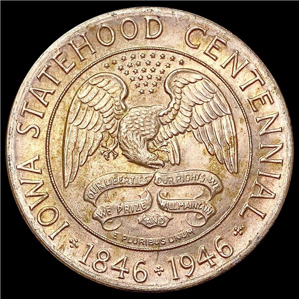 1946 Iowa Half Dollar UNCIRCULATED