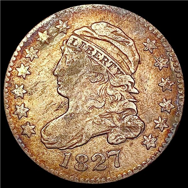 1827 Capped Bust Dime LIGHTLY CIRCULATED