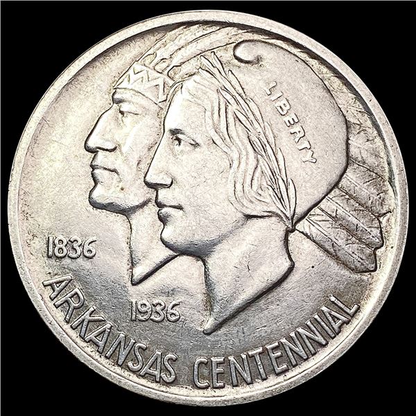 1936 Arkansas Half Dollar CHOICE BU