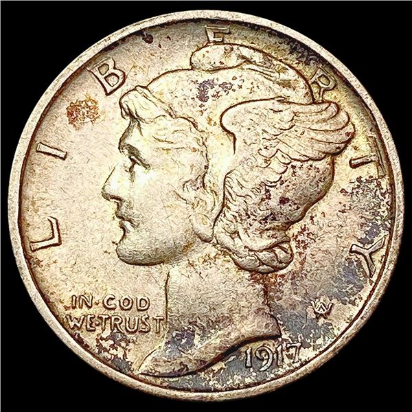 1917-S Mercury Dime UNCIRCULATED