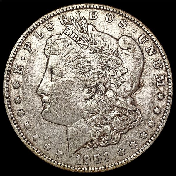 1901 Morgan Silver Dollar CLOSELY UNCIRCULATED