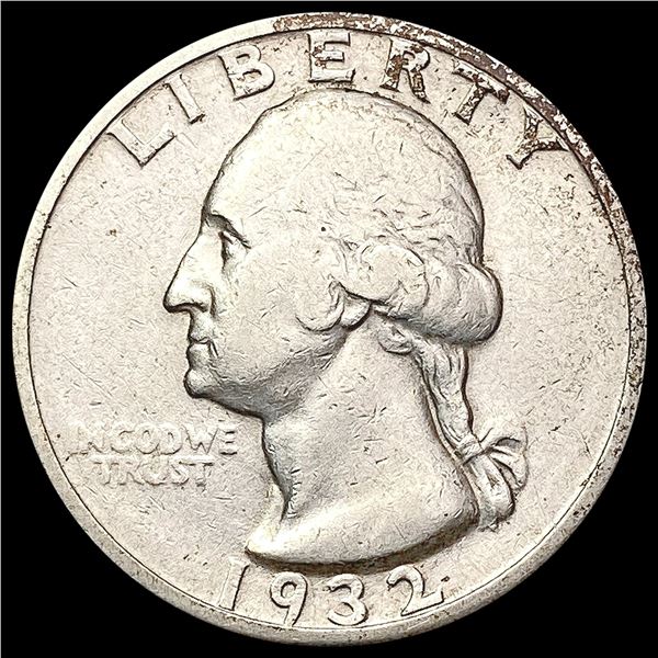 1932-S Washington Silver Quarter CLOSELY UNCIRCULATED