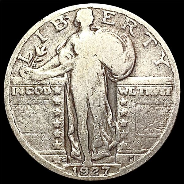 1927-S Standing Liberty Quarter NICELY CIRCULATED