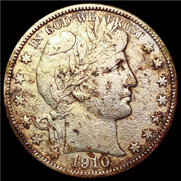 1910-S Barber Half Dollar NEARLY UNCIRCULATED