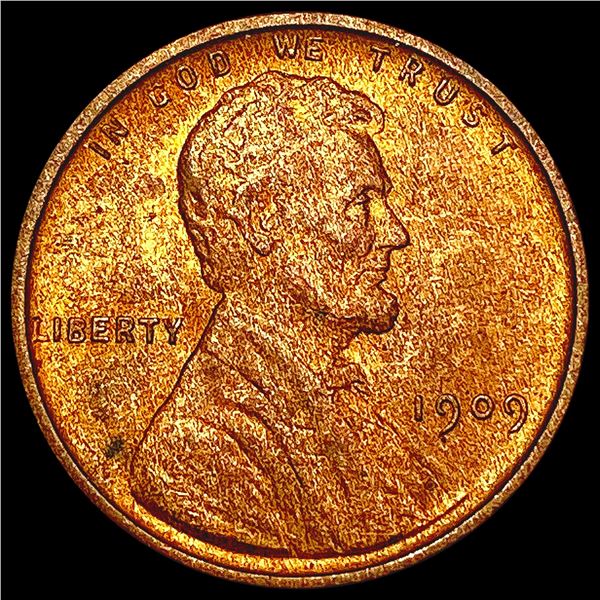 1909 VDB Wheat Cent CHOICE BU