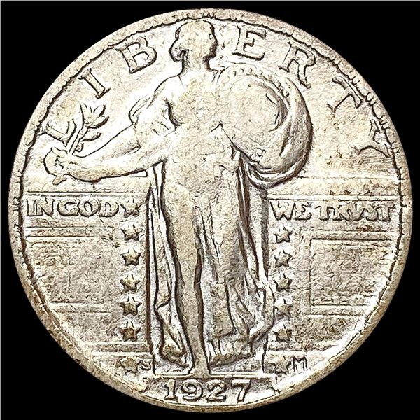 1927-S Standing Liberty Quarter LIGHTLY CIRCULATED