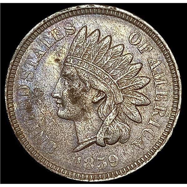 1859 Indian Head Cent CLOSELY UNCIRCULATED