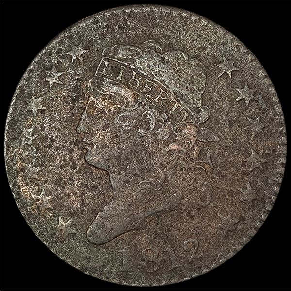 1812 Classic Head Large Cent NICELY CIRCULATED