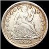 Image 1 : 1853 No Arrows Seated Liberty Dime LIGHTLY CIRCULATED