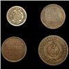 Image 2 : [4] Varied US Coinage (1916-S, 1864, 1854, 1914) LIGHTLY CIRCULATED