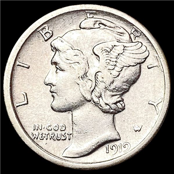 1919-S Mercury Dime CLOSELY UNCIRCULATED