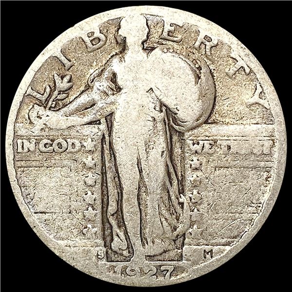1927-S Standing Liberty Quarter NICELY CIRCULATED