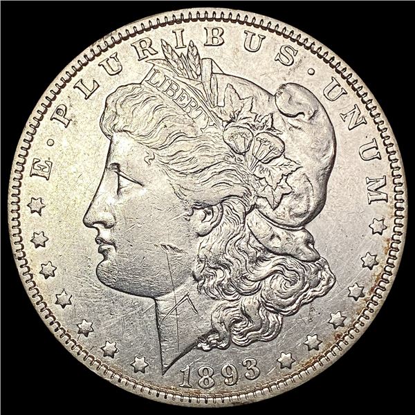 1893-O Morgan Silver Dollar NEARLY UNCIRCULATED