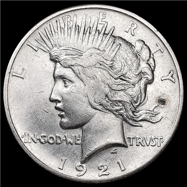 1921 Silver Peace Dollar CLOSELY UNCIRCULATED