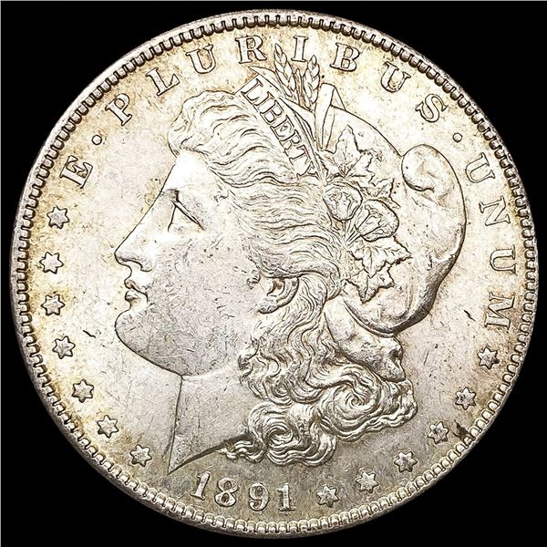 1891-S Morgan Silver Dollar UNCIRCULATED