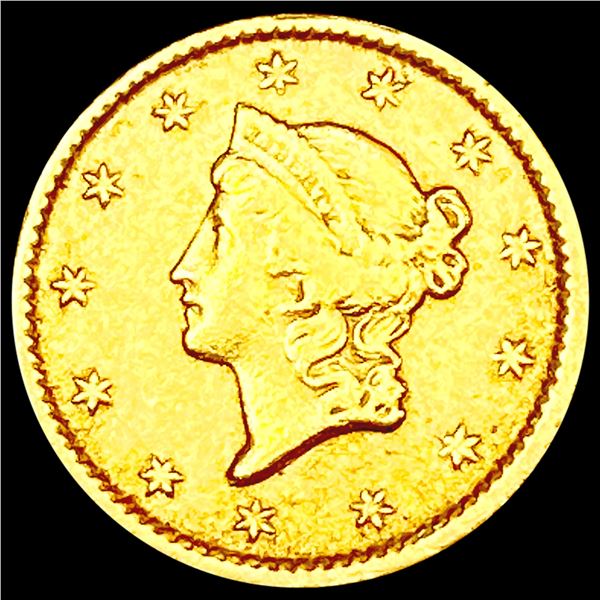 1851 Rare Gold Dollar CLOSELY UNCIRCULATED