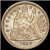 Image 1 : 1857 Seated Liberty Dime NEARLY UNCIRCULATED