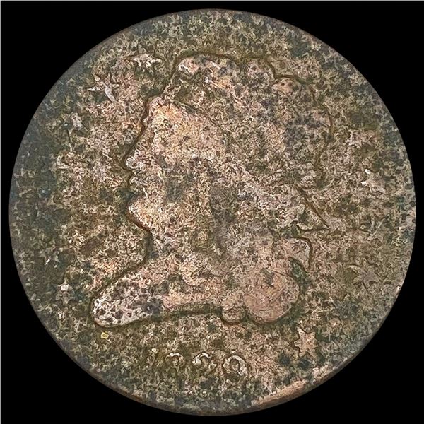 1829 Classic Head Half Cent NICELY CIRCULATED