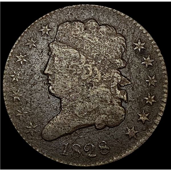 1828 Classic Head Half Cent NICELY CIRCULATED