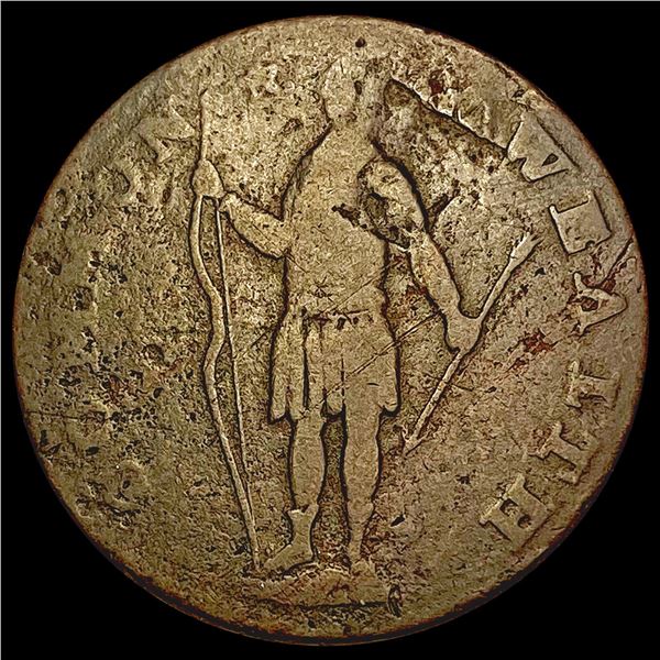 1788 1788 Massachusetts Colonial Penny NICELY CIRCULATED