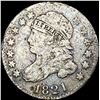Image 1 : 1821 Capped Bust Half Dime NICELY CIRCULATED