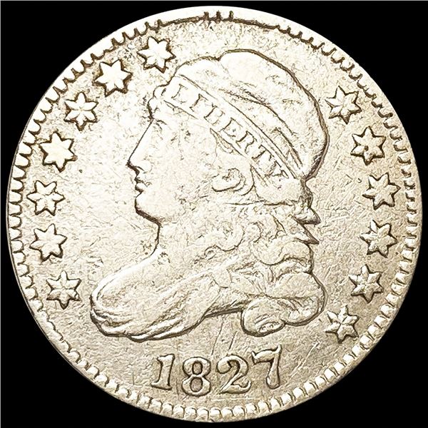 1827 Capped Bust Dime NEARLY UNCIRCULATED
