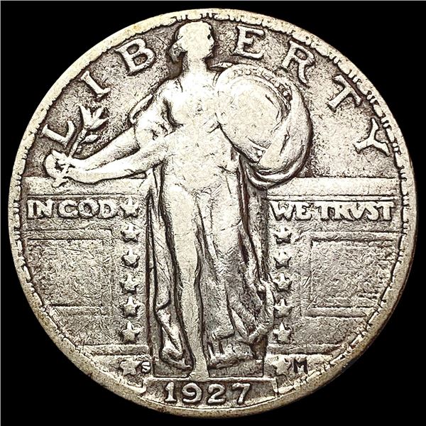 1927-S Standing Liberty Quarter LIGHTLY CIRCULATED