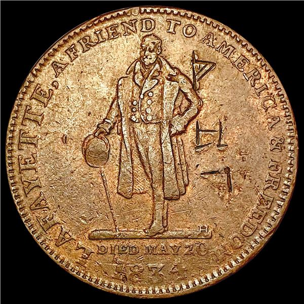 Hard Times Token SL Wilkens NICELY CIRCULATED