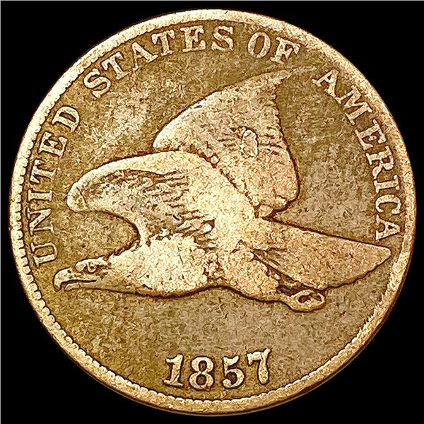 1857 Flying Eagle Cent NICELY CIRCULATED