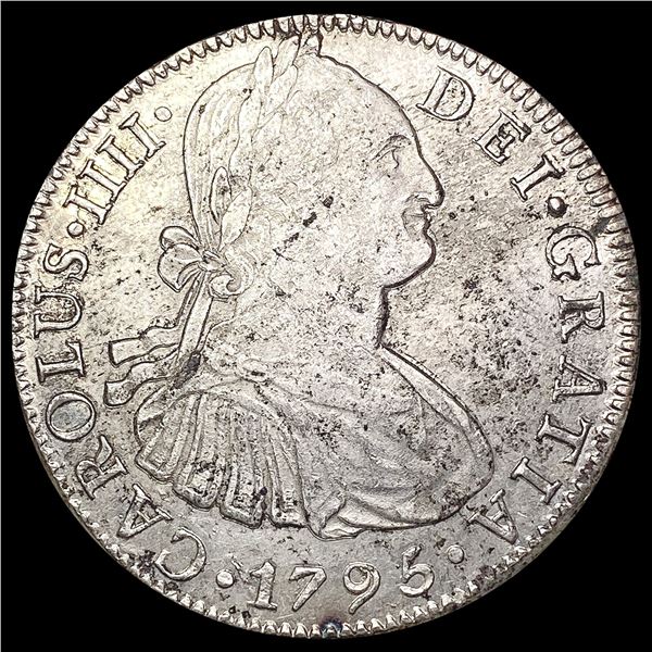 1795 Mexico 8 Reales LIGHTLY CIRCULATED