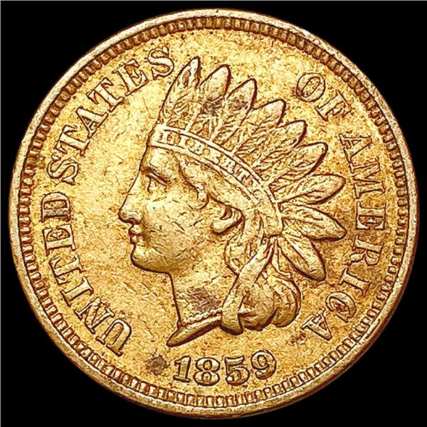 1859 Indian Head Cent CLOSELY UNCIRCULATED