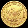 Image 2 : 1901 $2.50 Gold Quarter Eagle UNCIRCULATED