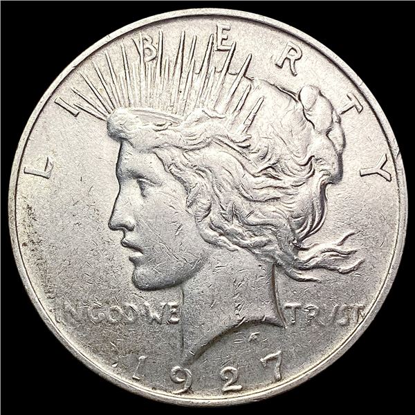 1927-D Silver Peace Dollar CLOSELY UNCIRCULATED