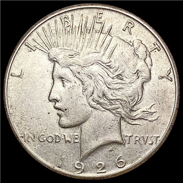 1926-S Silver Peace Dollar CLOSELY UNCIRCULATED