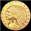 Image 1 : 1909-D $5 Gold Half Eagle UNCIRCULATED