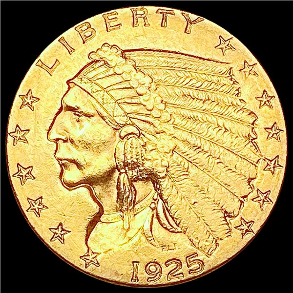 1925-D $2.50 Gold Quarter Eagle UNCIRCULATED