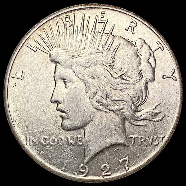 1927 Silver Peace Dollar CLOSELY UNCIRCULATED