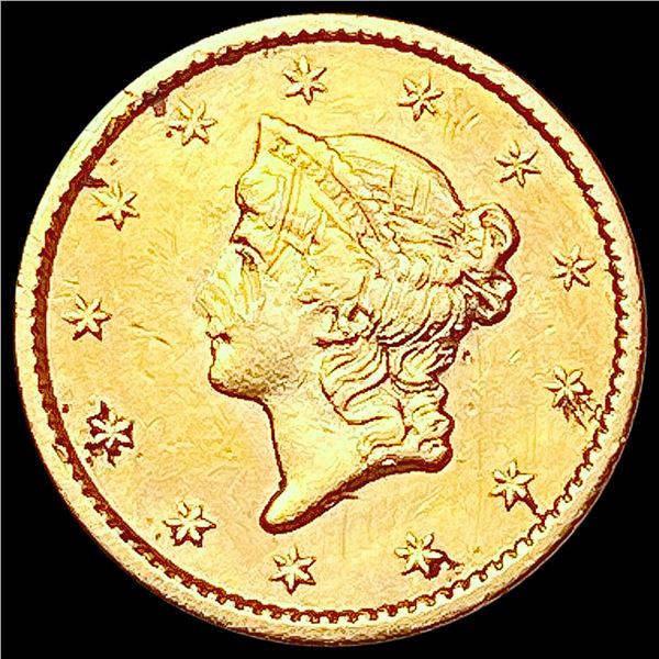 1853 Rare Gold Dollar HIGH GRADE