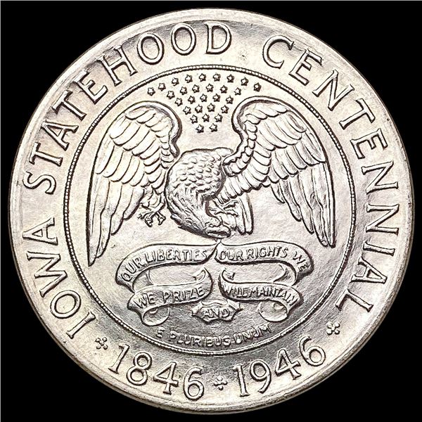 1946 Iowa Half Dollar UNCIRCULATED