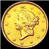 Image 1 : 1853 Rare Gold Dollar CLOSELY UNCIRCULATED