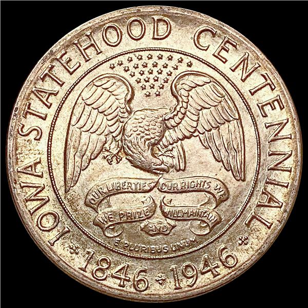 1946 Iowa Half Dollar UNCIRCULATED