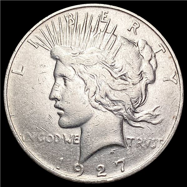 1927-D Silver Peace Dollar CLOSELY UNCIRCULATED